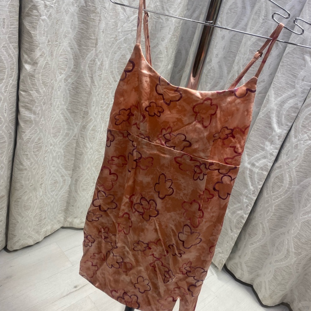 Wild Fable Pink Floral Mini Dress